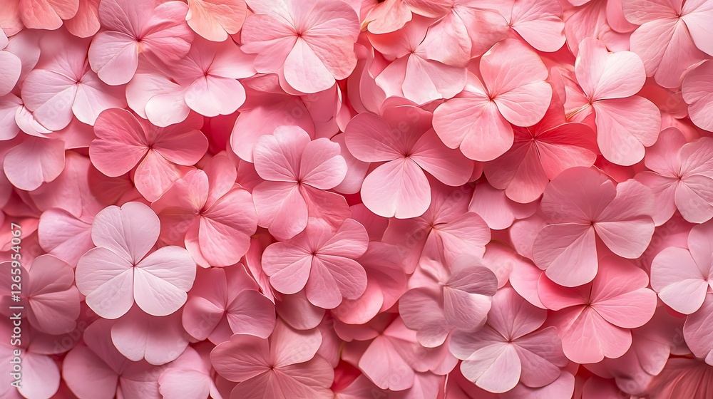 An closeup look at stunning pink shamrocks An closeup look at stunning pink shamrocks