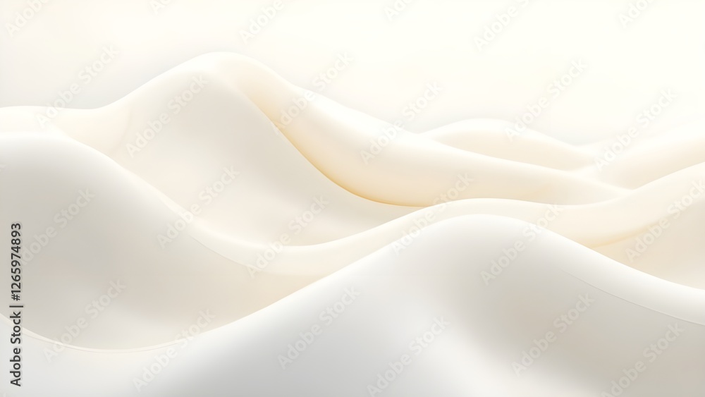 Minimalist White and Gold Waves with Elegant Flowing Textures Minimalist White and Gold Waves with Elegant Flowing Textures