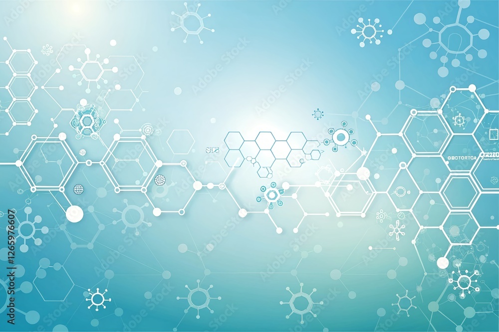 White and Light Blue Medical Abstract Gradient Background with Molecules: Perfect for Healthcare Branding, Scientific Presentations, and Pharmaceutical Design Projects White and Light Blue Medical Abstract Gradient Background with Molecules: Perfect for Healthcare Branding, Scientific Presentations, and Pharmaceutical Design Projects