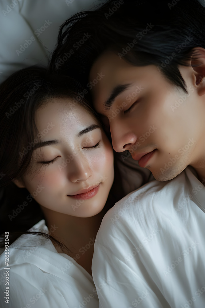 Tranquil Togetherness: An Intimate Portrait of Peaceful Connection Tranquil Togetherness: An Intimate Portrait of Peaceful Connection