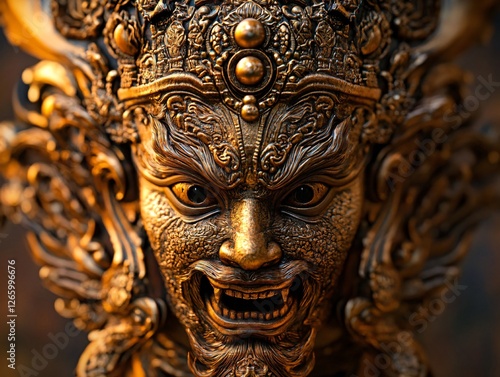 Wallpaper Mural Ultra-Detailed Manipura Chakra Icon: Symbol of Solar Plexus Energy Torontodigital.ca