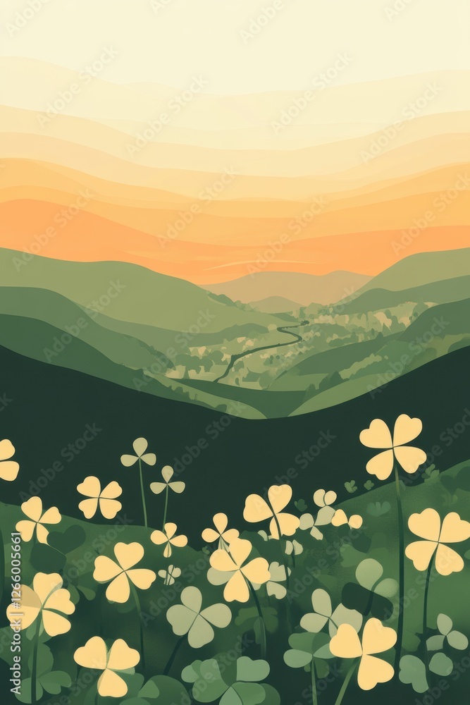 Fototapeta premium St. Patrick’s Day theme decoration.