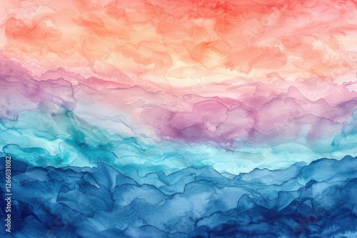 Delicate pastel background with a blend of pink, blue, and green, featuring subtle textures for added depth