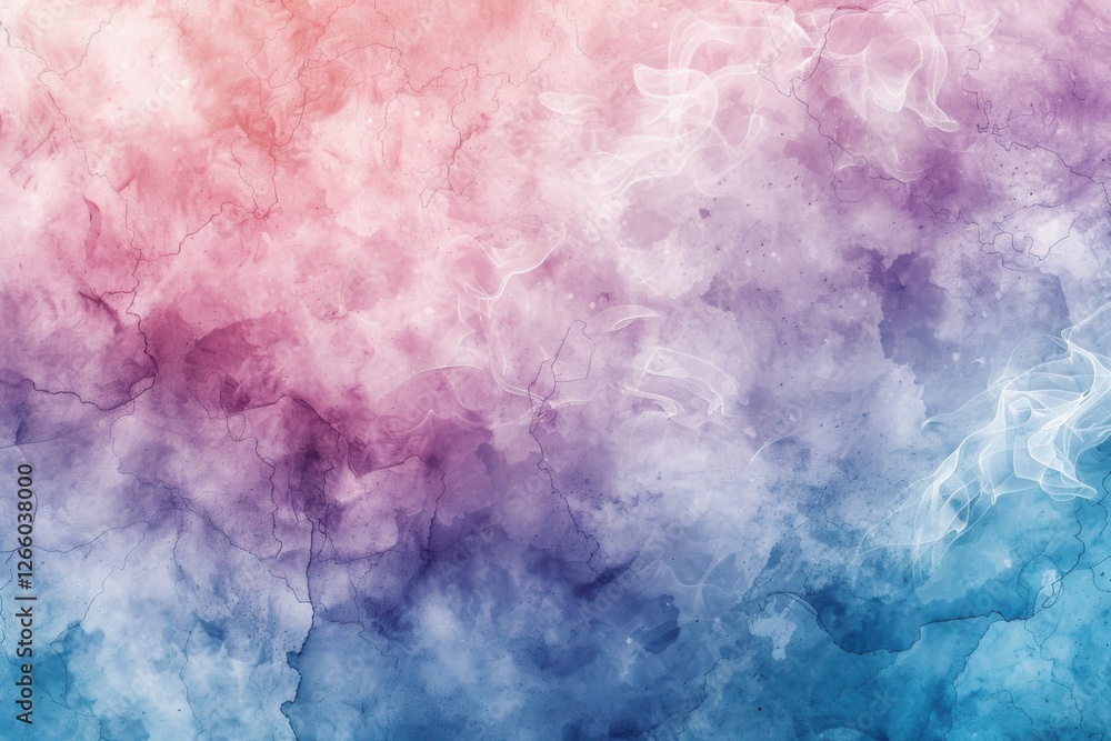 Fototapeta premium Delicate pastel background with a blend of pink, blue, and green, featuring subtle textures for added depth
