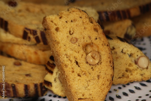 Traditional Moroccan Cookie known as Fekkas photo