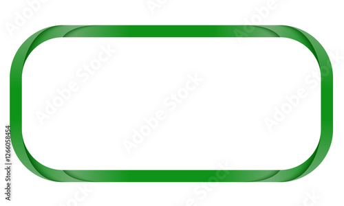 Green text frame with place for your text