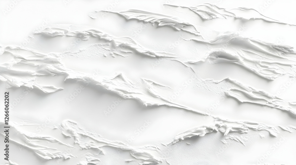 Obraz premium White textured paste, close-up, background, design