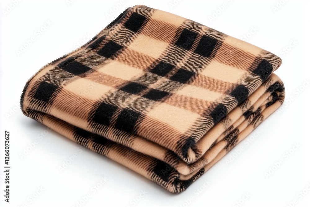Checkered Blanket Folded Checkered Blanket Folded