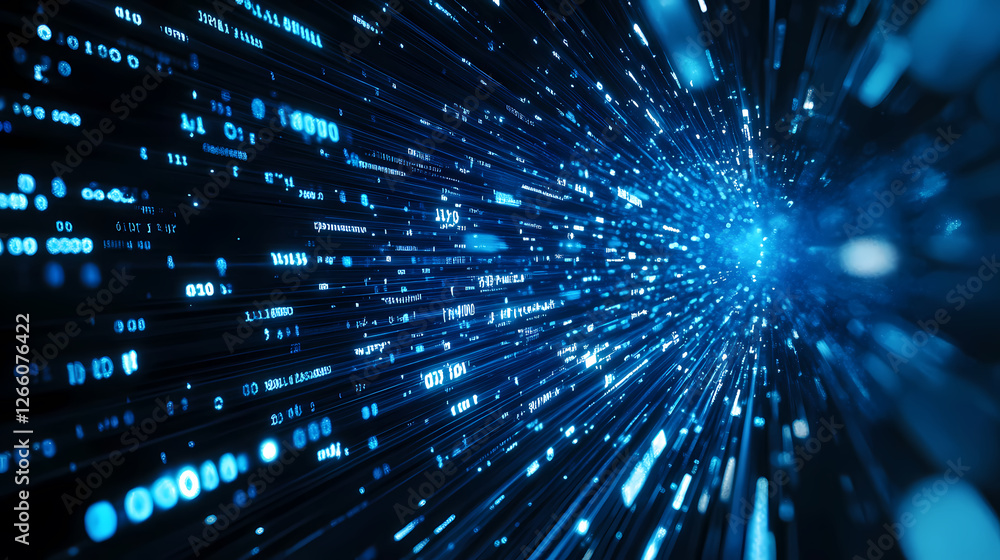 Binary Data Tunnel in Deep Space Binary Data Tunnel in Deep Space