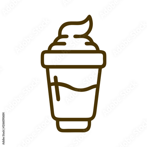 Coffee culture frappuccino icon