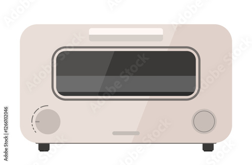 トースターのベクターイラスト シンプル
