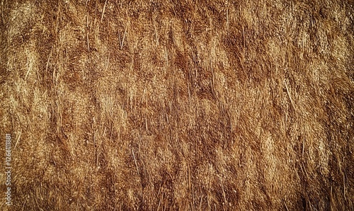 The surface or texture of organic linseed or flaxseed used as a background.