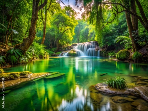 Surreal Jungle Watering Hole Zoom: Kaeng Krachan National Park, Thailand