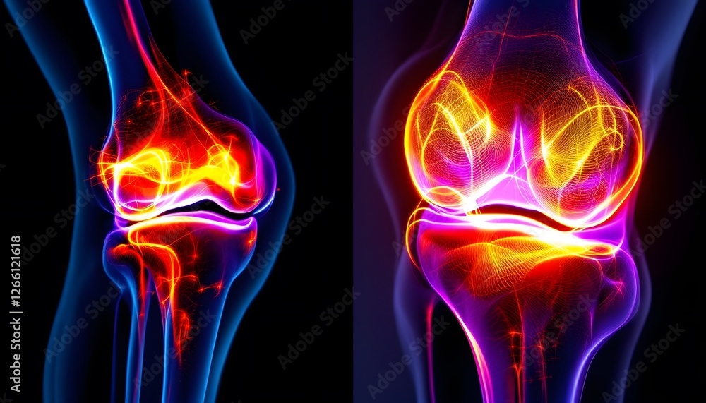 x ray image of human knee bone x ray image of human knee bone