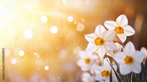 Daffodils in Sunlight