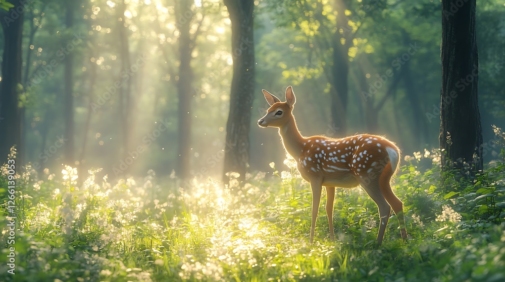 Deer drinking forest baby display high resolution hd photo Deer drinking forest baby display high resolution hd photo