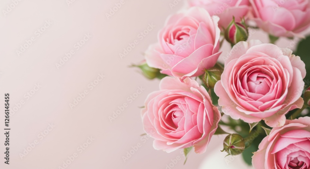 Delicate pink roses, soft focus, romantic pastel background, dreamy atmosphere, macro photography, high detail, gentle lighting, floral arrangement, bokeh effect, tender petals, vintage aesthetic, fem Delicate pink roses, soft focus, romantic pastel background, dreamy atmosphere, macro photography, high detail, gentle lighting, floral arrangement, bokeh effect, tender petals, vintage aesthetic, fem