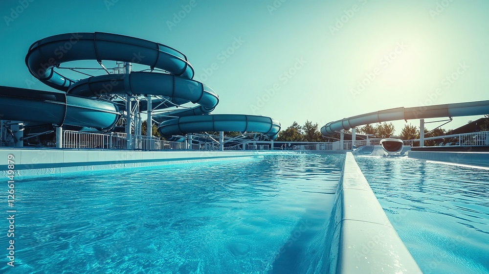 Aqua Park Water Slides Summer Fun Destination Aqua Park Water Slides Summer Fun Destination