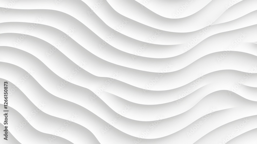 A smooth, flowing design with wave-like patterns in white shades, creating a serene and modern look. Ideal for backgrounds or creative projects. A smooth, flowing design with wave-like patterns in white shades, creating a serene and modern look. Ideal for backgrounds or creative projects.