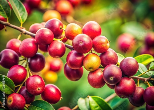 Wallpaper Mural Vintage Photo: Mature Camu Camu Berries (Myrciaria dubia) – Vibrant Amazonian Fruit Torontodigital.ca