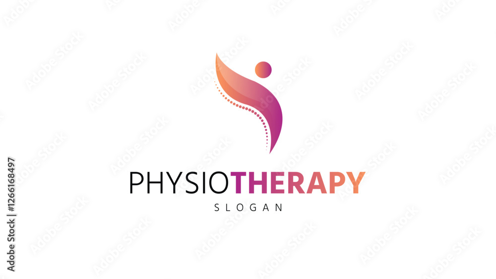 Physiotherapy Logo – Minimalist Healthcare & Rehabilitation Icon Physiotherapy Logo – Minimalist Healthcare & Rehabilitation Icon