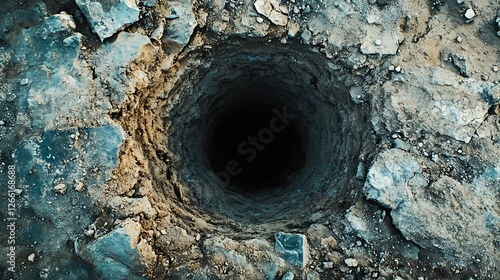 Mysterious Dark Hole in the Earth