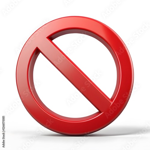 Free Download Red Prohibition Symbol - GFXLoad