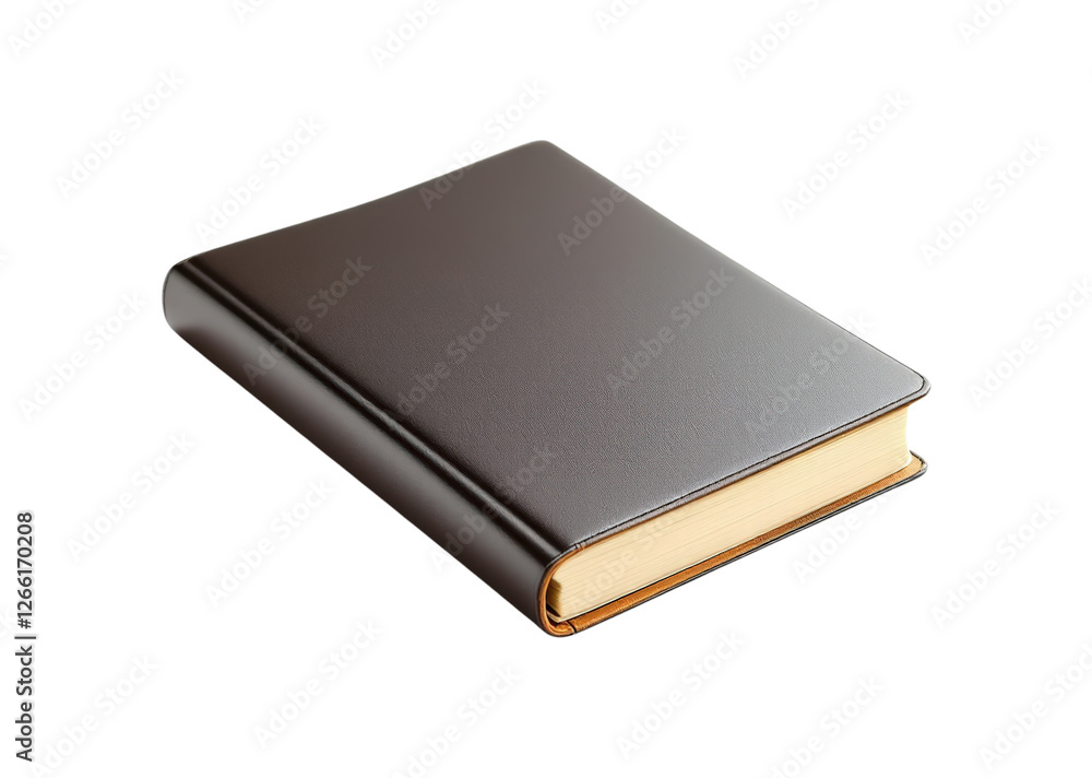 Closed Black Book, Isolated on Transparent Background PNG Closed Black Book, Isolated on Transparent Background PNG