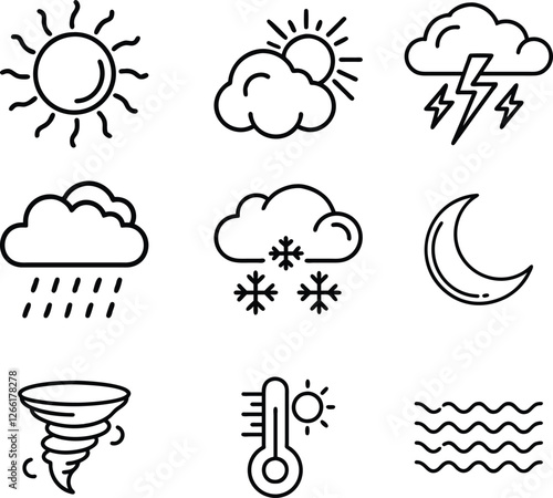weather icons set