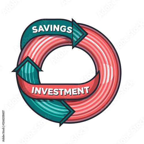 Visualize a compelling infographic showing the positive correlation between consistent savings and increased future income potential.  Illustrate growth visually.