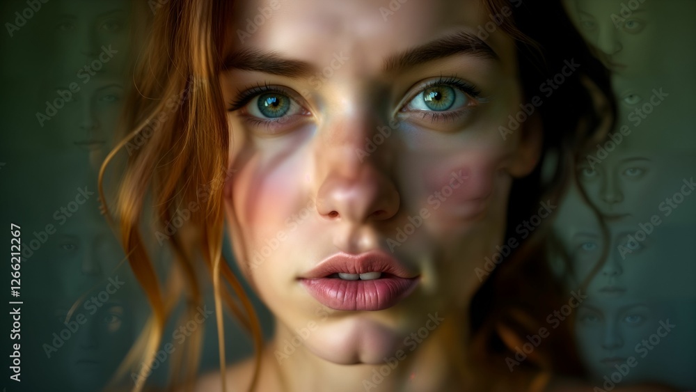 An Emotional Artistic Portrait Conveying Stories Through Expressions and Color for Mood Enhancement An Emotional Artistic Portrait Conveying Stories Through Expressions and Color for Mood Enhancement