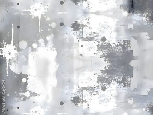 Abstract grunge black and white distressed texture background