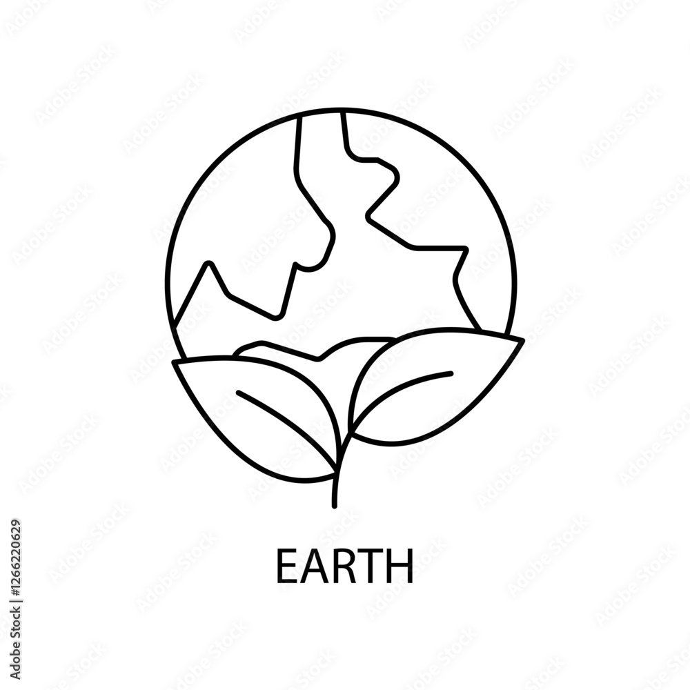 earth icons symbol vector elements for infographic web earth icons symbol vector elements for infographic web