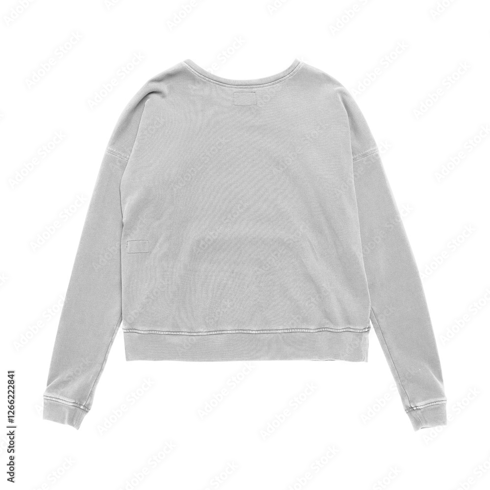 Fototapeta premium VINTAGE CREWNECK BACK