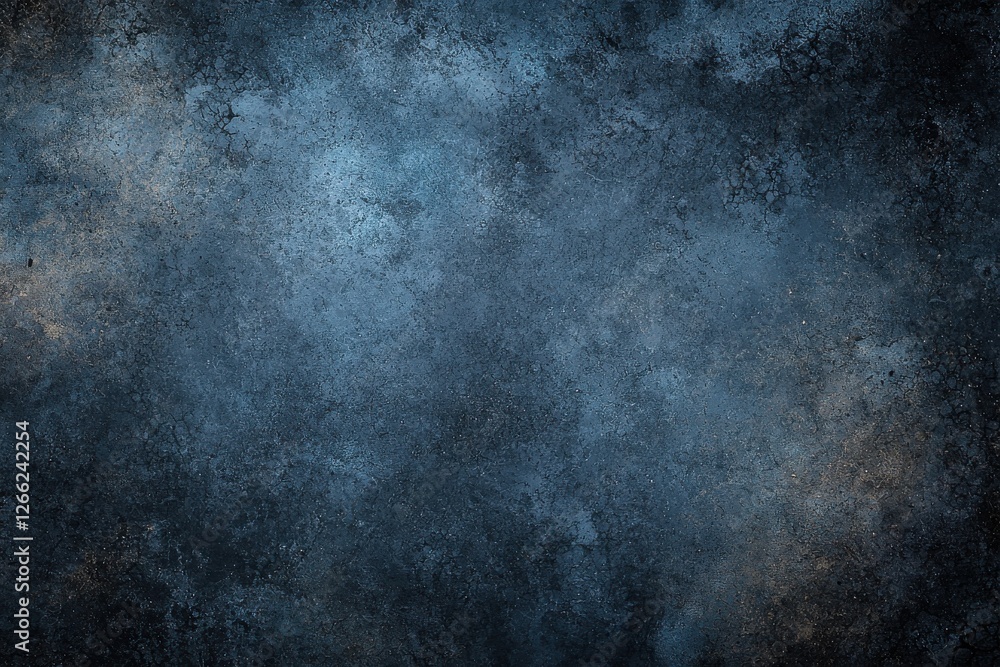 Dark Blue Textured Surface with Abstract Patterns and Depth Dark Blue Textured Surface with Abstract Patterns and Depth