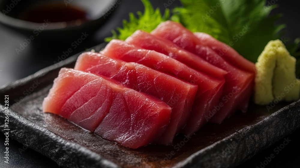 Delicious photos of tuna sashimi food photography Delicious photos of tuna sashimi food photography