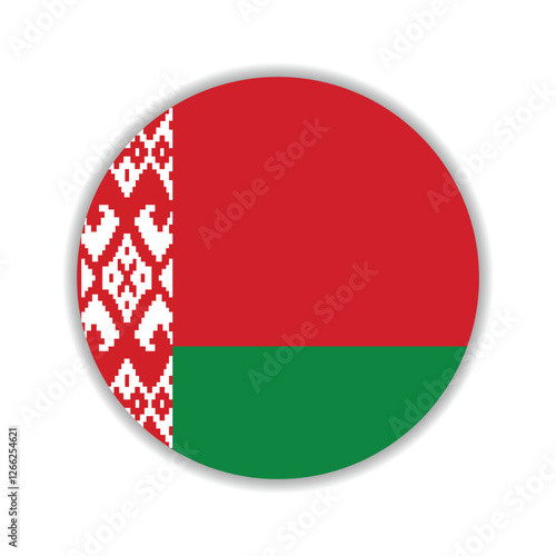 Free Download Belarus circle flag logo icon digital vector illustration - GFXLoad