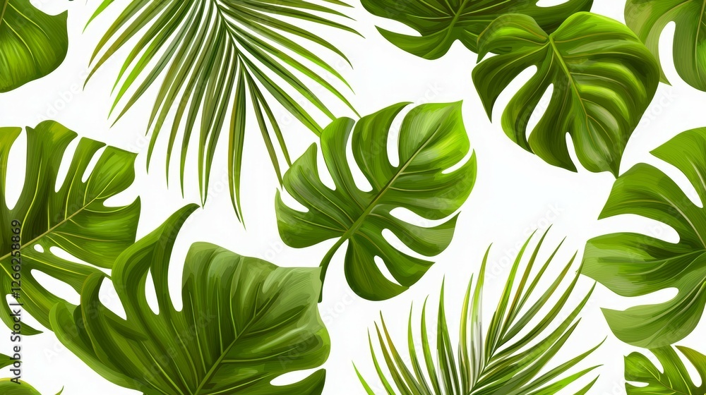 Green leafy plant with a lot of leaves Green leafy plant with a lot of leaves