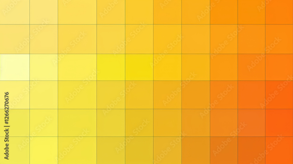 Bright gradient background transitioning from yellow to orange, featuring grid pattern. This vibrant design can be used for various creative projects Bright gradient background transitioning from yellow to orange, featuring grid pattern. This vibrant design can be used for various creative projects