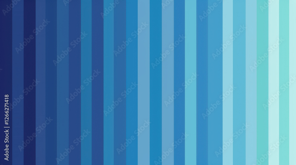 Blue gradient background with vertical stripes in various shades of blue, creating calming and serene atmosphere Blue gradient background with vertical stripes in various shades of blue, creating calming and serene atmosphere