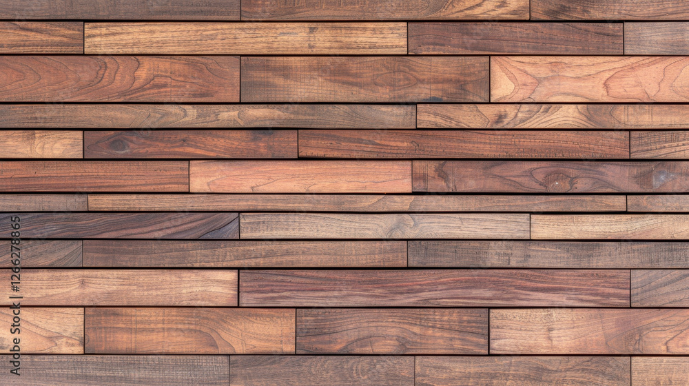 Wooden wall paneling with various shades and textures, showcasing natural beauty and warmth. Ideal for interior design and home decor projects Wooden wall paneling with various shades and textures, showcasing natural beauty and warmth. Ideal for interior design and home decor projects