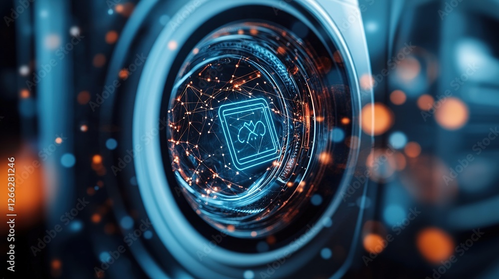 Digital Data Security Camera Lens Interface Digital Data Security Camera Lens Interface
