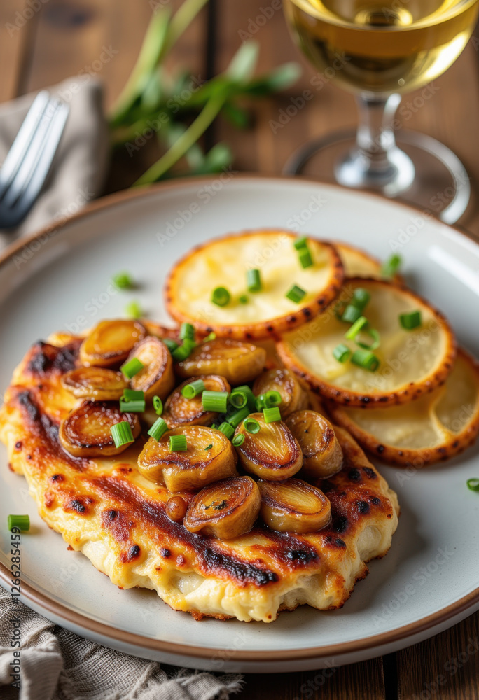 Zürcher Geschnetzeltes with Roasted Potatoes Zürcher Geschnetzeltes with Roasted Potatoes