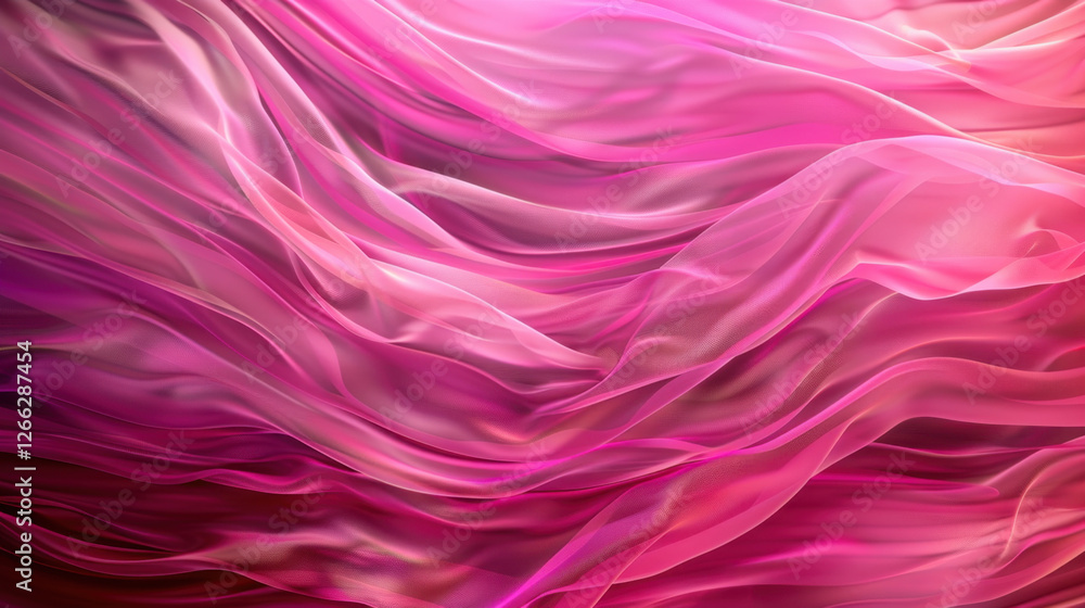 Soft pink fabric waves create dreamy and elegant background, perfect for various design projects. flowing texture adds depth and warmth to any visual composition Soft pink fabric waves create dreamy and elegant background, perfect for various design projects. flowing texture adds depth and warmth to any visual composition