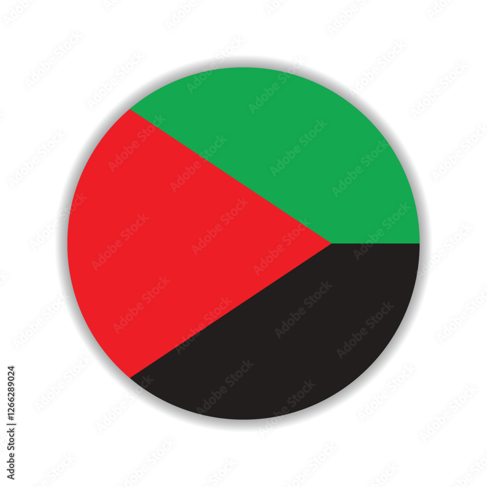 Martinique flag circle icon vector illustration design Martinique flag circle icon vector illustration design