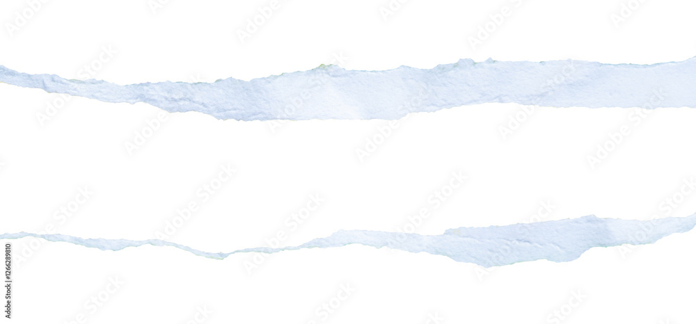 torn paper with space