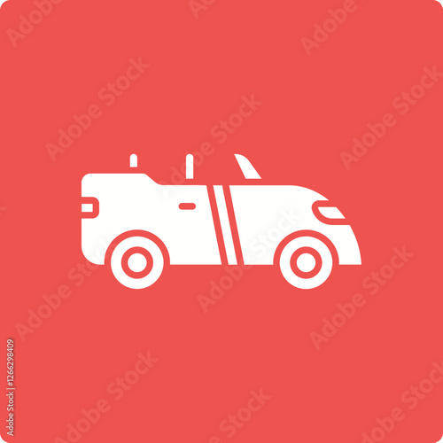 Convertible Car Icon