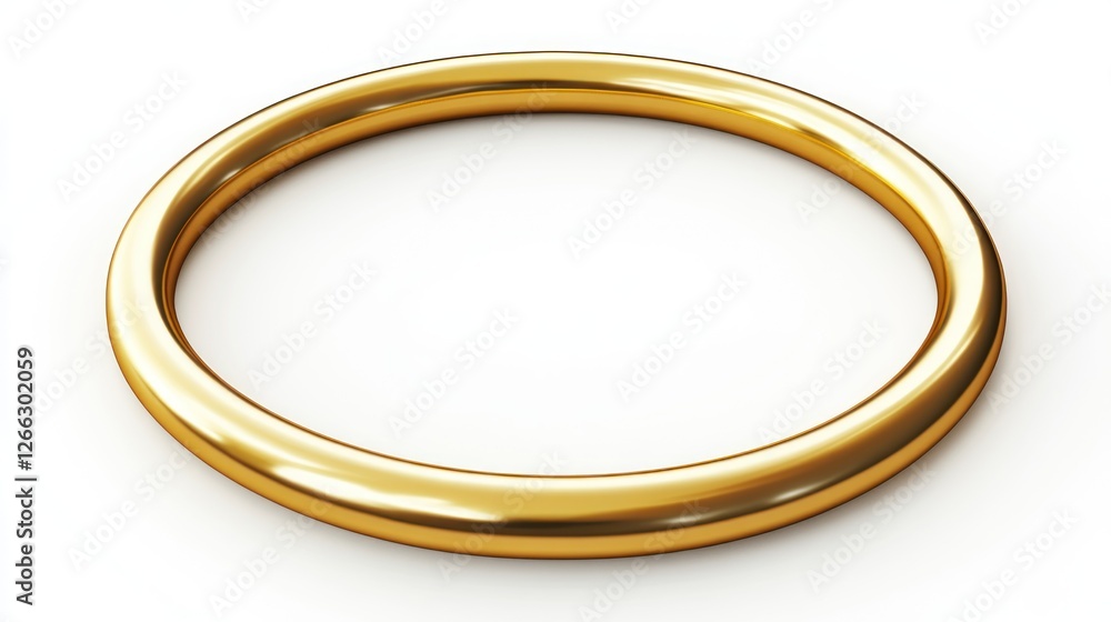 Gold ring isolated white background Gold ring isolated white background