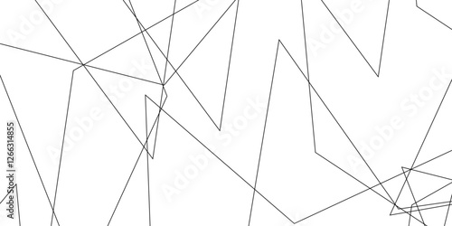 Abstract background with liens and triangles shape on white background. White and grey geometric overlapping rectangle pattern Geometric background soft shadows as patten ..White polygon textured .