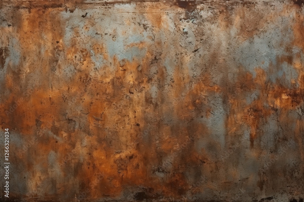 Old Rusty Metal Surface with Unique Texture Showing Patina and Weathering Effects in Warm and Earthy Tones Old Rusty Metal Surface with Unique Texture Showing Patina and Weathering Effects in Warm and Earthy Tones